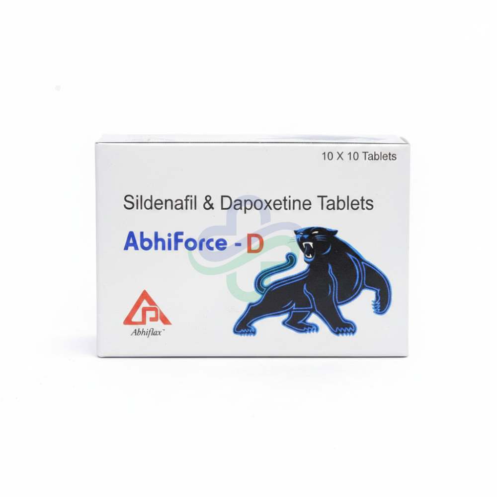Abhiforce D Tablet - Sildenafil & Dapoxetine