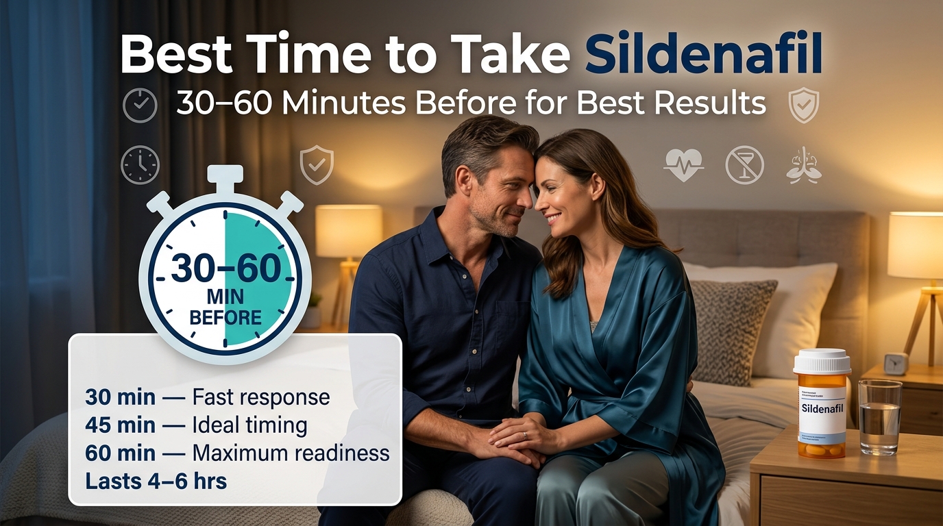 Best Time to Take Sildenafil for Maximum Performance