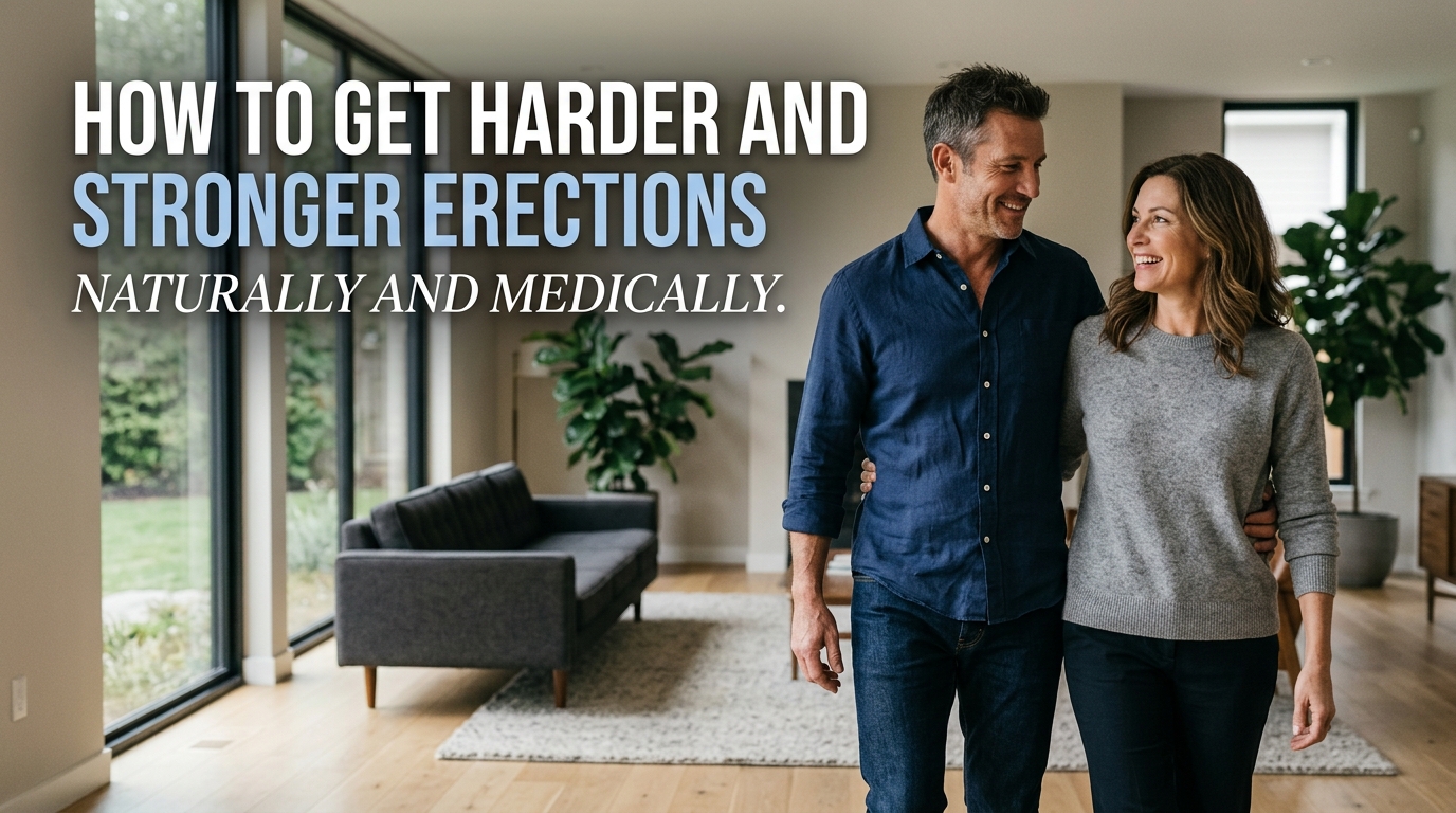 How to Get Harder and Stronger Erections Naturally and Medically