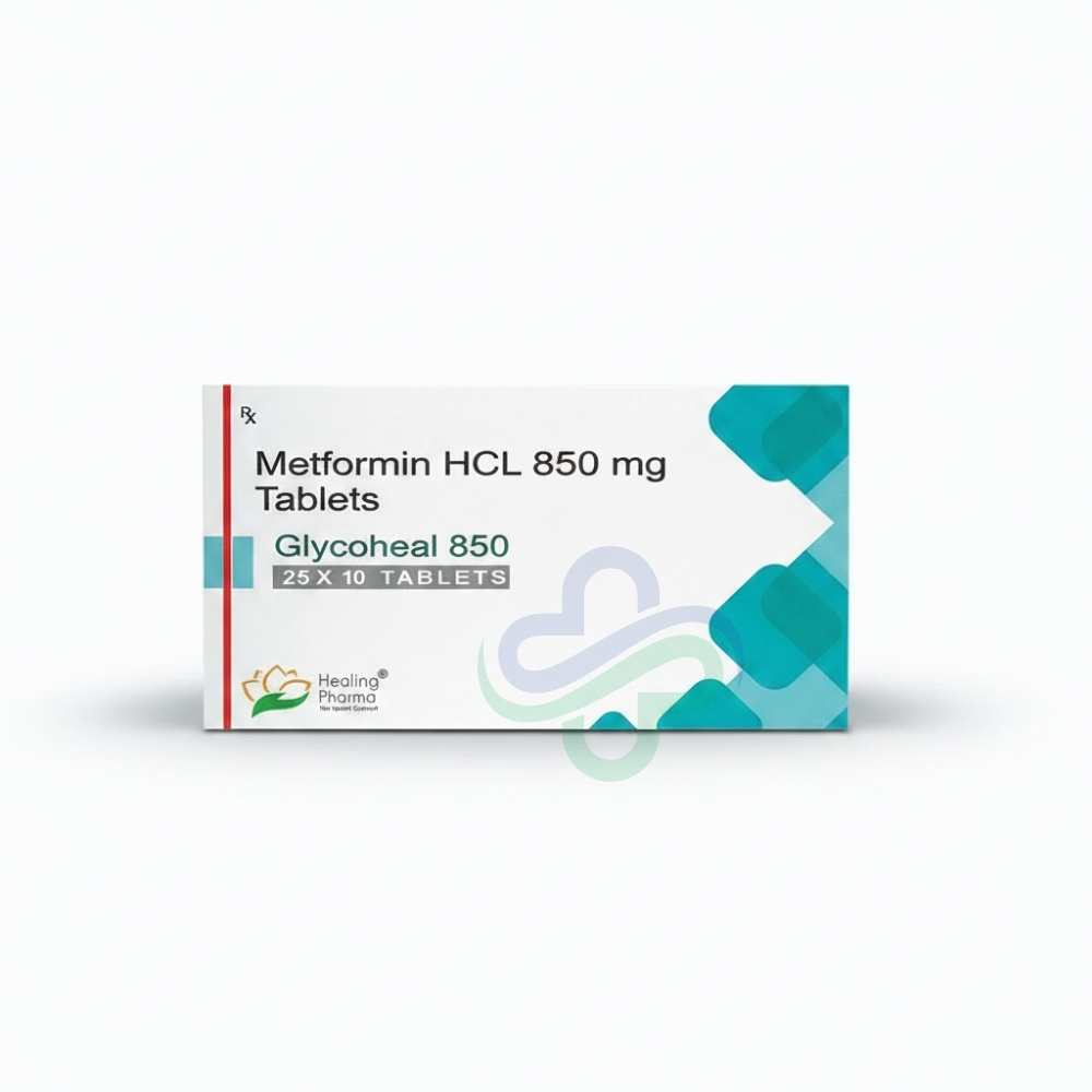 Metformin HCL 850mg-Glycoheal Tablets — Metformin 850mg