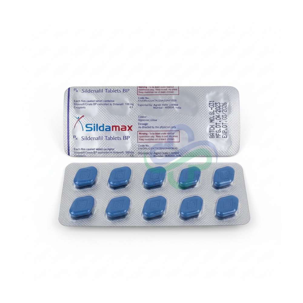 Sildamax 100mg Tablets β Sildamax 100mg 100mg