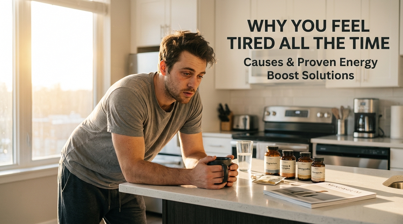 Why You Feel Tired All the Time: Causes & Proven Energy Boost Solutions