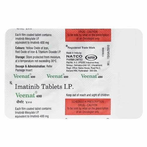 Veenat Imatinib Tablets 400mg — Imatinib 400mg view 2