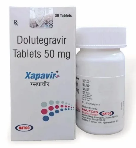 Xapavir Dolutegravir 50mg Tablet — Dolutegravir 50 mg 50mg