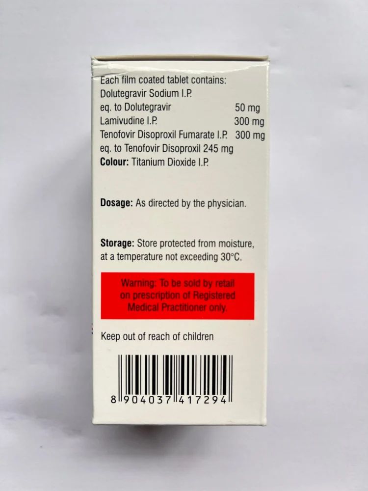 Xapavir LT Dolutegravir Lamivudine Tenofovir Tablets — Xapavir N/A view 2