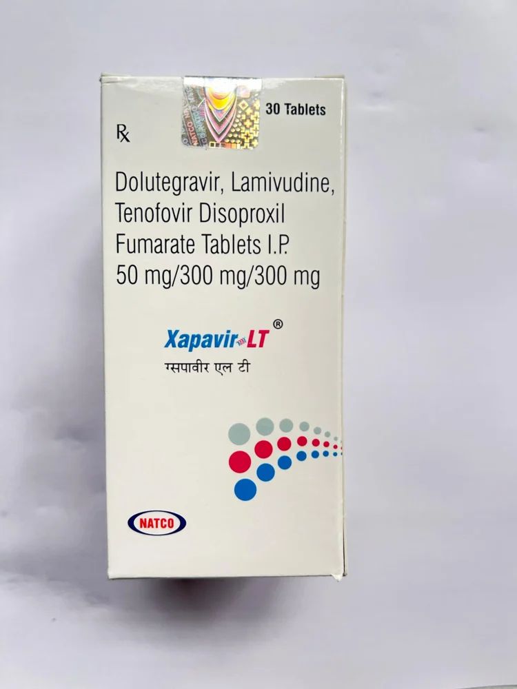 Xapavir LT Dolutegravir Lamivudine Tenofovir Tablets — Xapavir N/A view 1