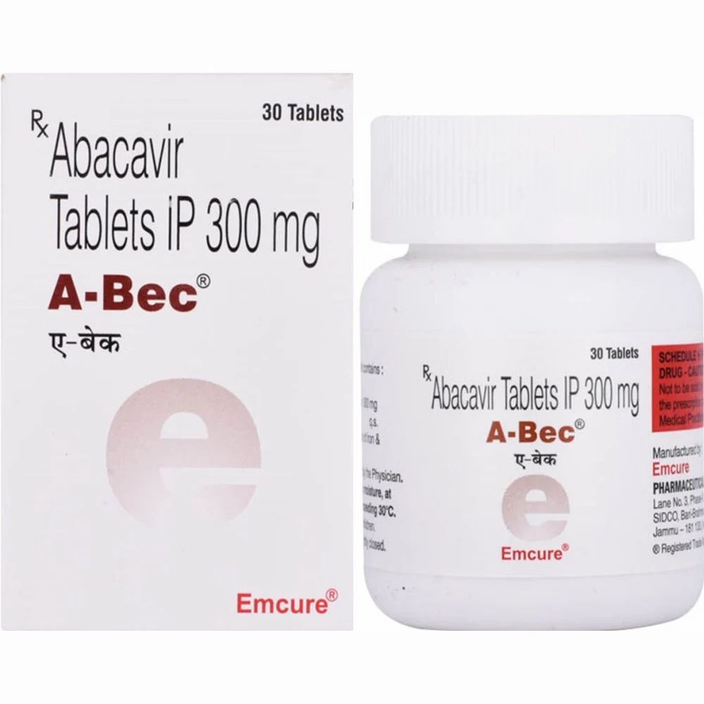A-Bec Abacavir Tablet β Abacavir 300mg