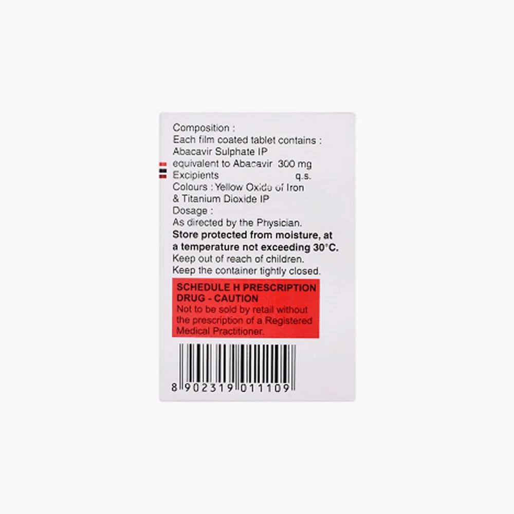Abacavir Tablets A-Bec 300mg — Abacavir 300mg view 3