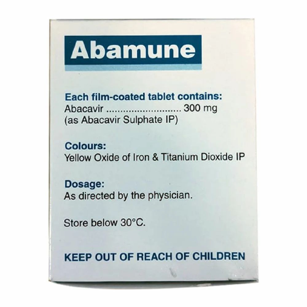 Abamune Abacavir 300 mg Tablet β Abamune 300mg 300 mg view 2