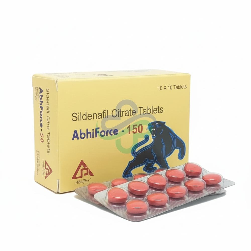 Abhiforce 150 mg-Sildenafil Citrate 150mg — Abhiforce 150 mg 150 mg view 2