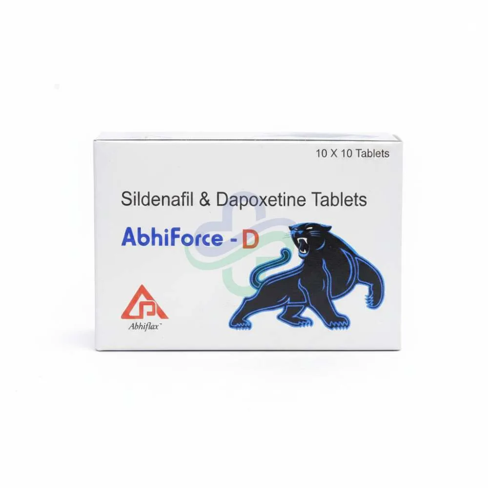 Abhiforce D Tablet — Abhiforce D Sildenafil & Dapoxetine Sildenafil & Dapoxetine Tablet
