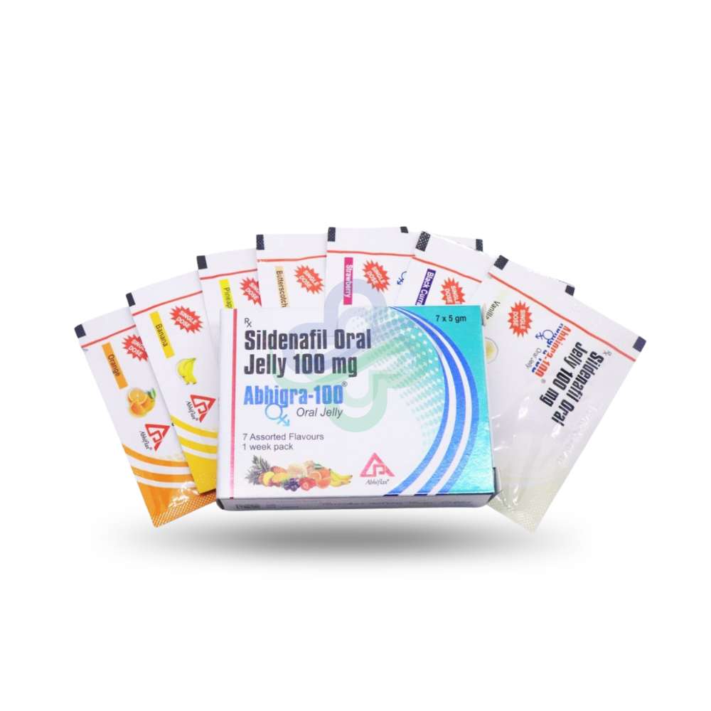 Abhigra 100mg-Sildenafil Oral Jelly — Abhigra-100mg 100mg view 2