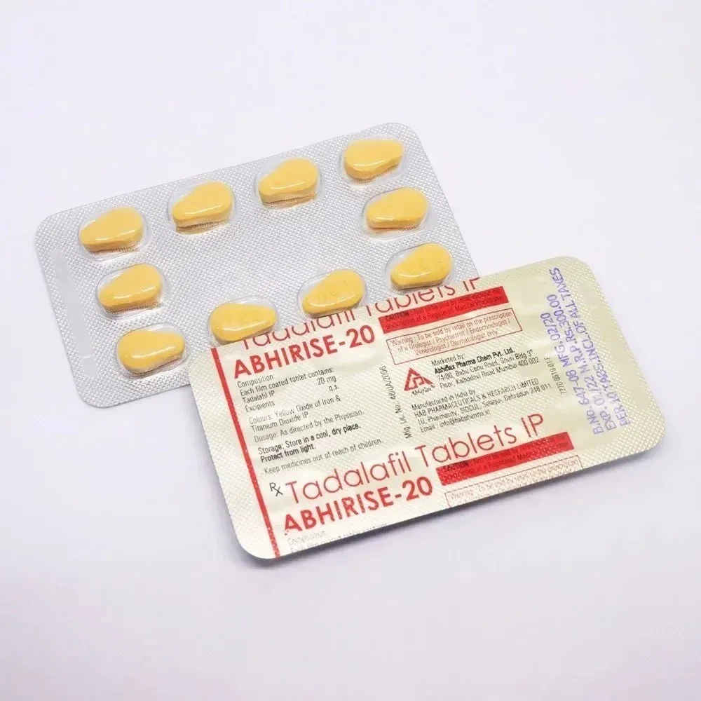 Abhirise 20mg Tablet β Tadalafil 20 mg view 2