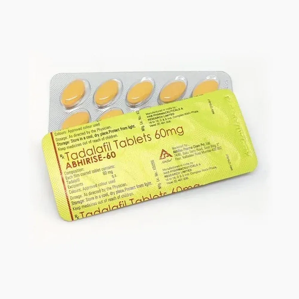 Abhirise 60mg Tablet — Tadalafil 60 mg view 3