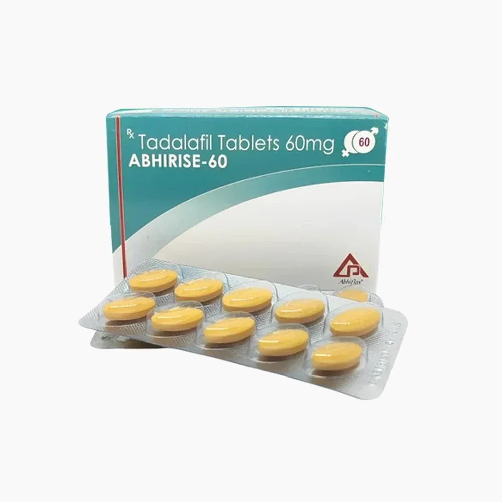 Abhirise 60mg Tablet — Tadalafil 60 mg view 2