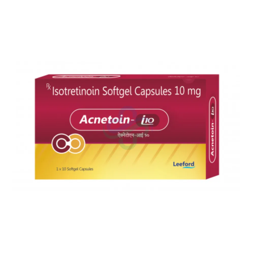 Acnetoin Isotretinoin 10mg Capsules — Acnetoin 10mg 10mg