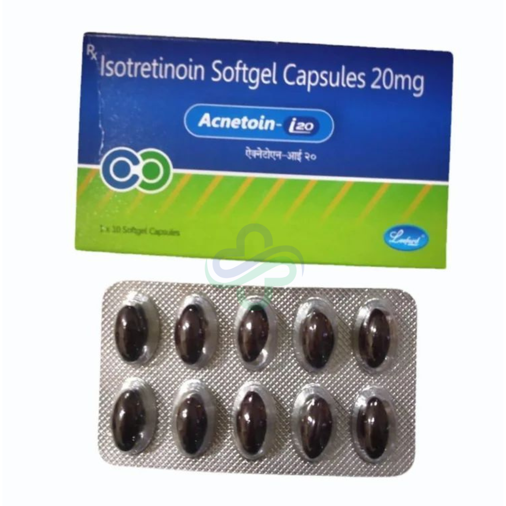 Acnetoin Isotretinoin 20mg Capsules — Acnetoin 20mg 20mg view 2