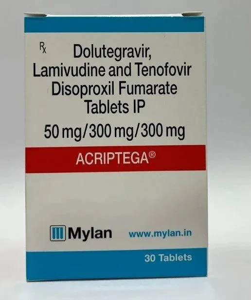 Acriptega Hiv Tablets — Dolutegravir Lamivudine Tenofovir N/A