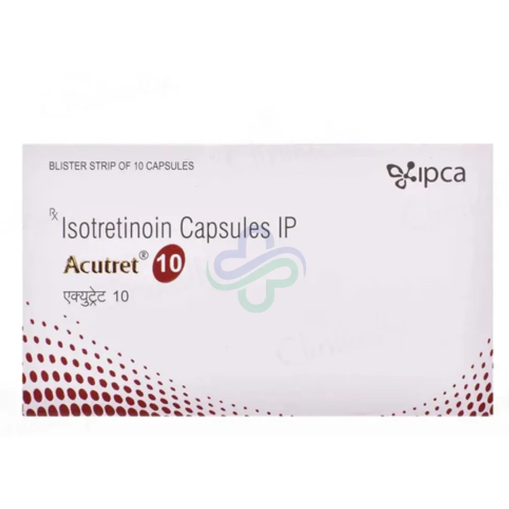 Acutret Isotretinoin 10mg Capsules — Acutret 10mg 10mg