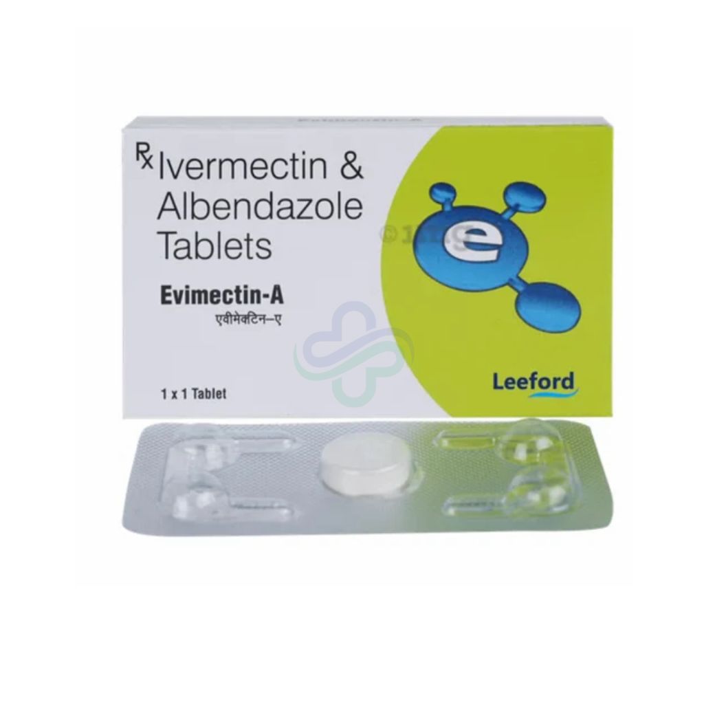 Evimectin-A Tablets — Albendazole & Ivermectin As per Prescribe view 2