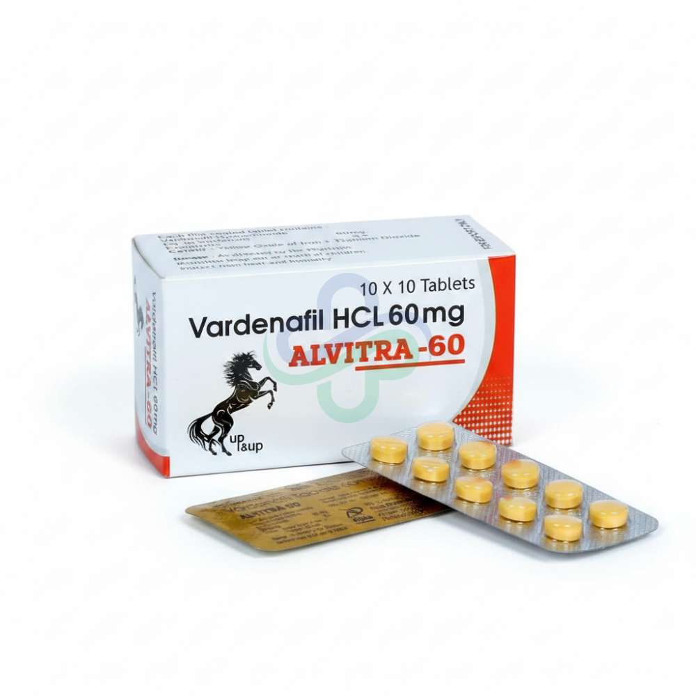 ALVITRA 60mg Tablets — Vardenafil HCL 60 Mg 60mg view 2