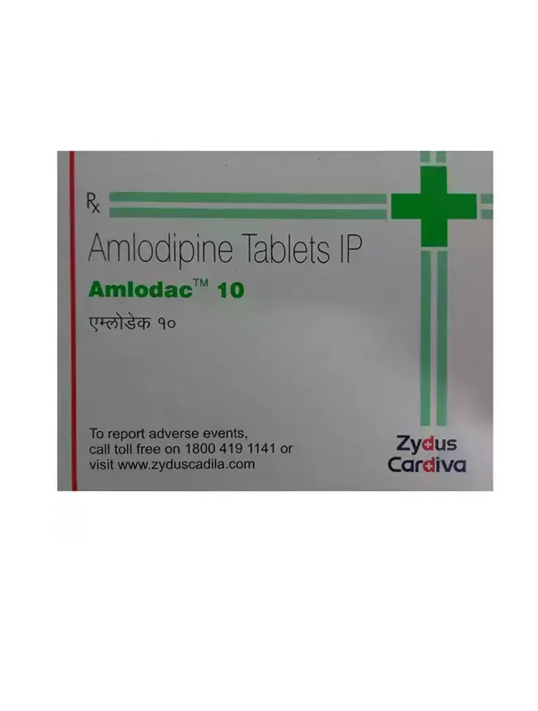 Amlodac Amlodipine 10mg Tablet — Amlodipine 10 mg