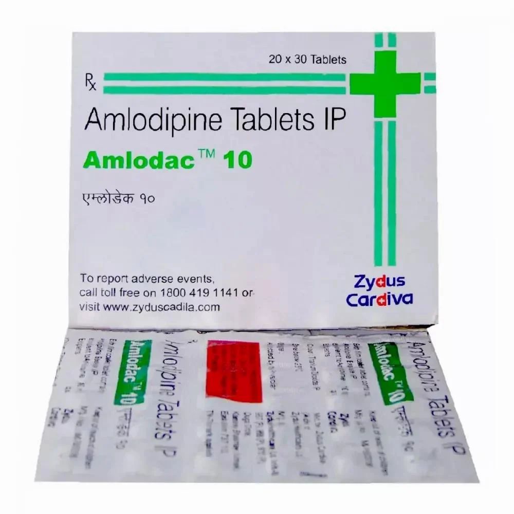 Amlodac Amlodipine 10mg Tablet — Amlodipine 10 mg view 3
