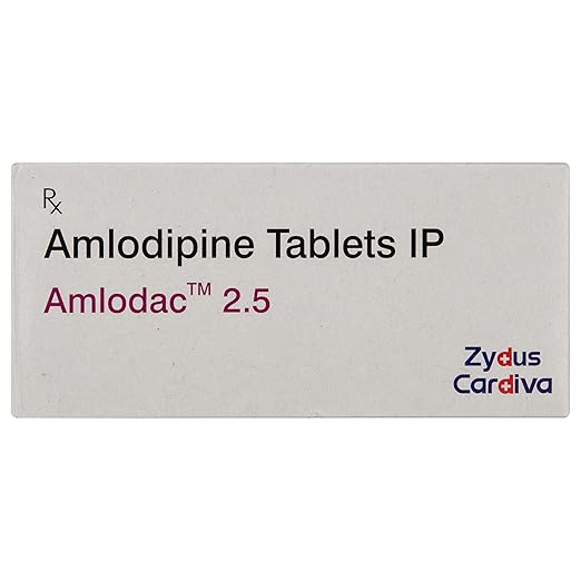 Amlodac Amlodipine 2.5mg Tablet — Amlodipine 2.5 mg view 2