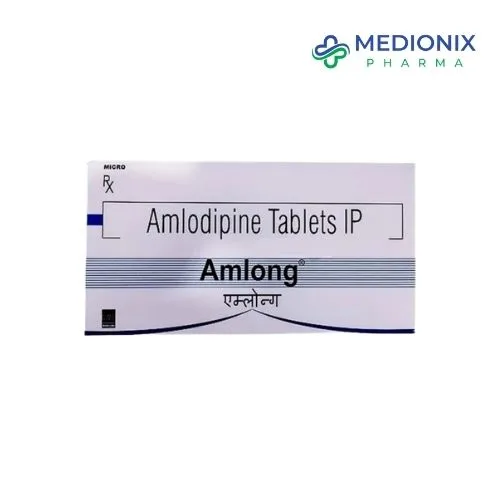 Amlong Amlodipine 10mg Tablet — Amlodipine 10 mg