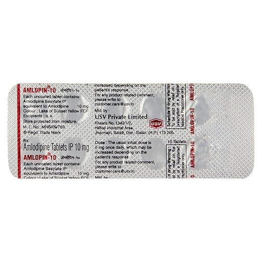 Amlopin Amlodipine 10mg Tablet β Amlodipine 10 mg view 5