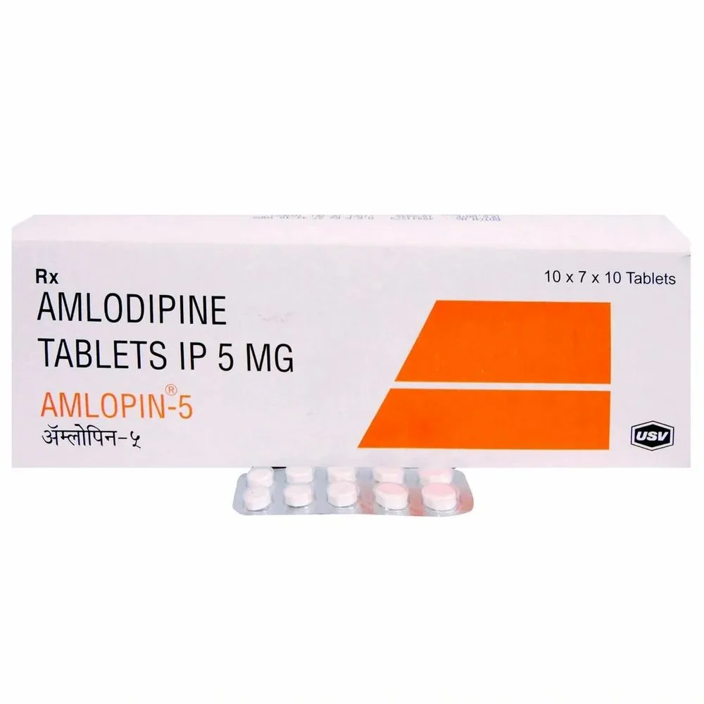 Amlopin Amlodipine 5mg Tablet — Amlodipine 5 mg