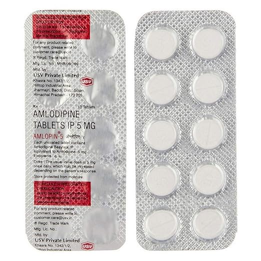 Amlopin Amlodipine 5mg Tablet — Amlodipine 5 mg view 3