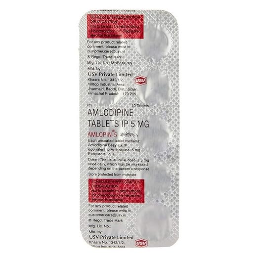 Amlopin Amlodipine 5mg Tablet — Amlodipine 5 mg view 4