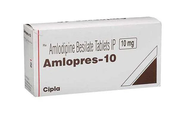 Amlopres Amlodipine 10 Tablets — Amlodipine 10 mg