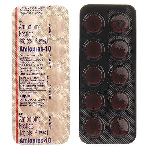 Amlopres Amlodipine 10 Tablets — Amlodipine 10 mg view 4