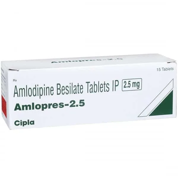 Amlopres Amlodipine 2.5 Tablets — Amlodipine 2.5 mg
