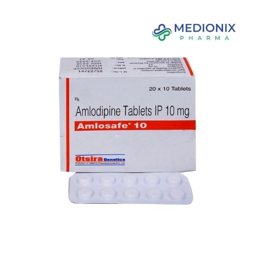 Amlosafe Amlodipine 10 mg Tablets — Amlodipine 10 mg view 1