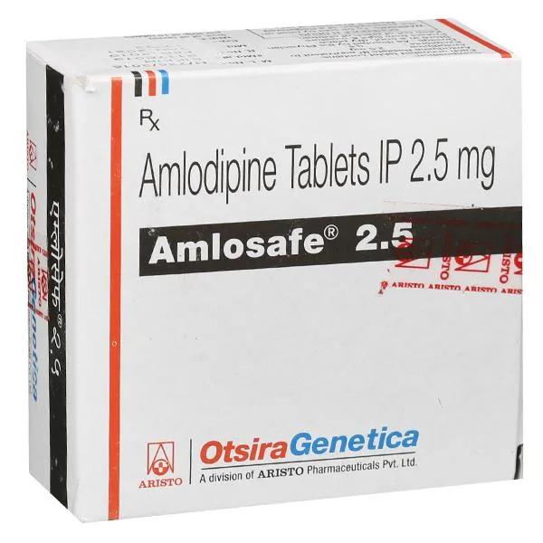 Amlosafe Amlodipine 2.5 mg Tablets — Amlodipine 2.5 mg