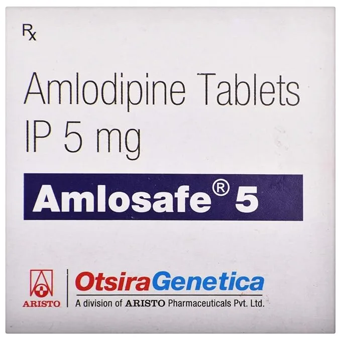 Amlosafe Amlodipine 5 mg Tablets — Amlodipine 5 mg