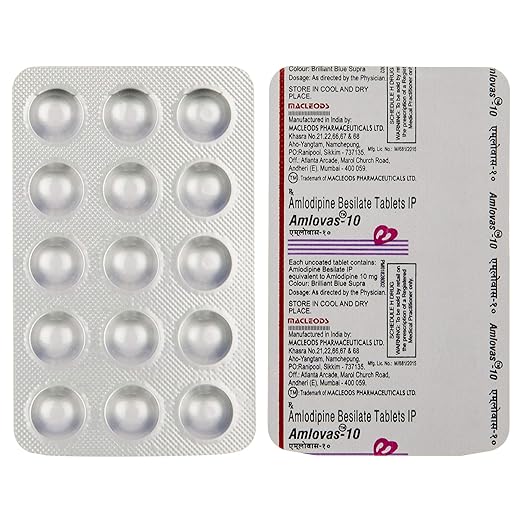 Amlovas Amlodipine 10 mg Tablets β Amlodipine 10 mg view 4