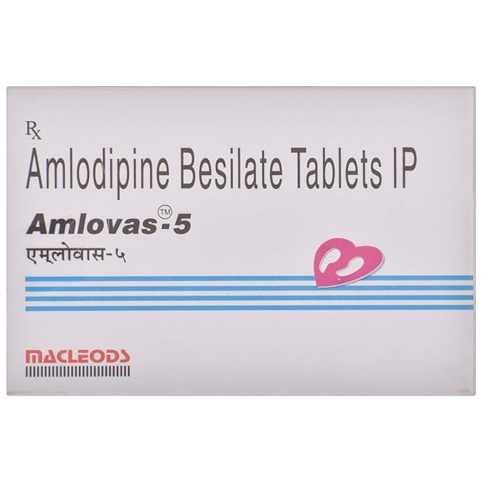 Amlovas Amlodipine 5 mg Tablets — Amlodipine 5 mg