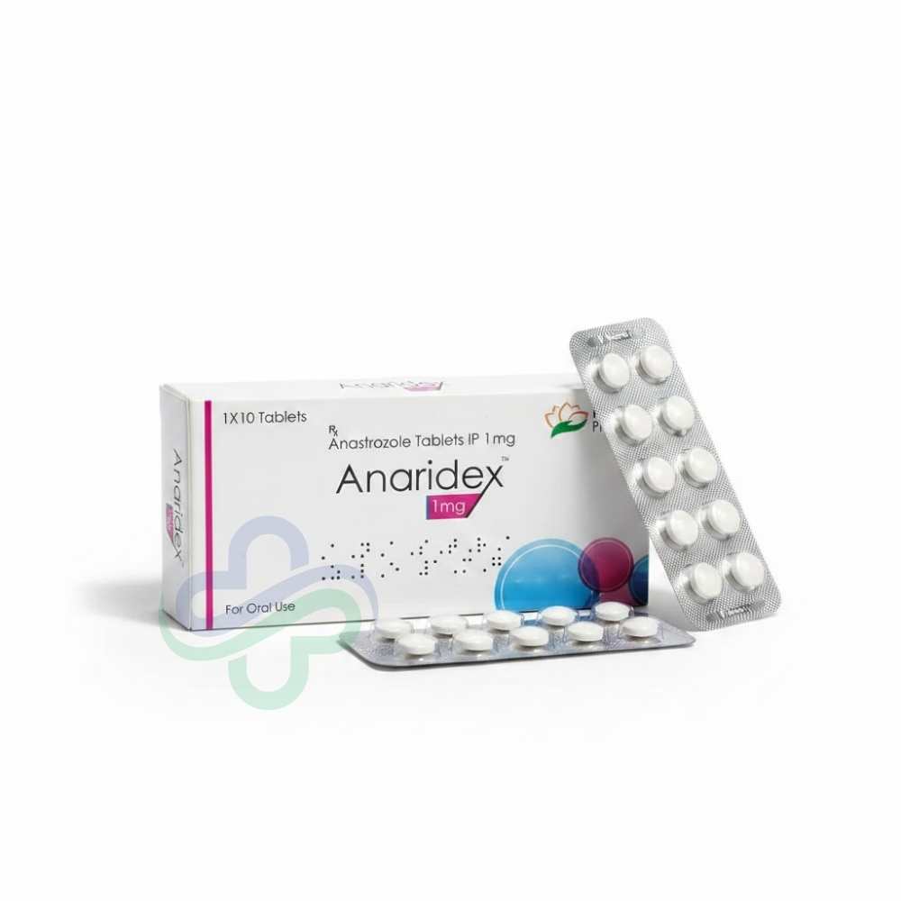 Anastrozole 1mg Tablet-Anaridex — Anastrozole 1mg view 4