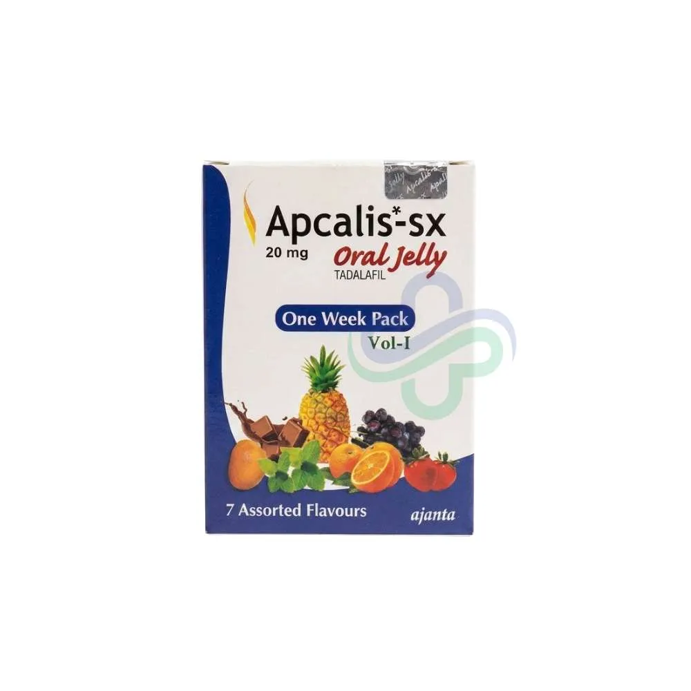 Apcalis-Sx 20mg (Tadalafil Oral Jelly) — Apcalis-SX 20mg