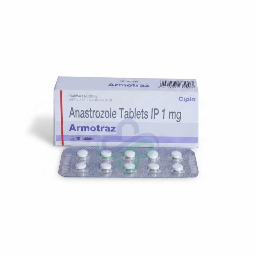 Armotraz 1mg Anastrozole Tablet — Anastrozole 1mg view 3