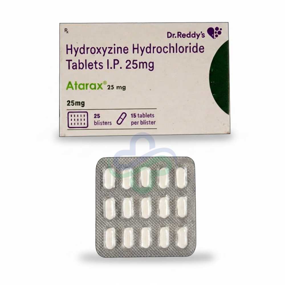 Atarax 25 mg Tablet — Hydroxyzine 25mg view 2