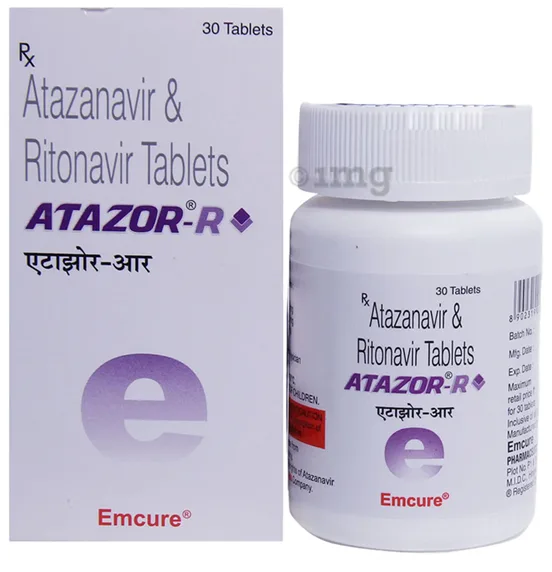 Atazanavir & Ritonavir Tablet — Atazor-R 300mg