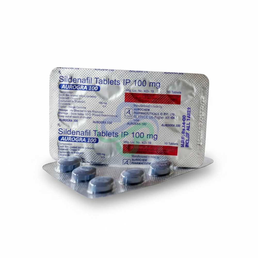 Aurogra 100 Mg β Aurogra 100 Mg 100mg view 2