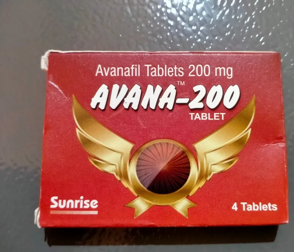 Avana 200mg Tablet β Avanafil 200 mg view 2