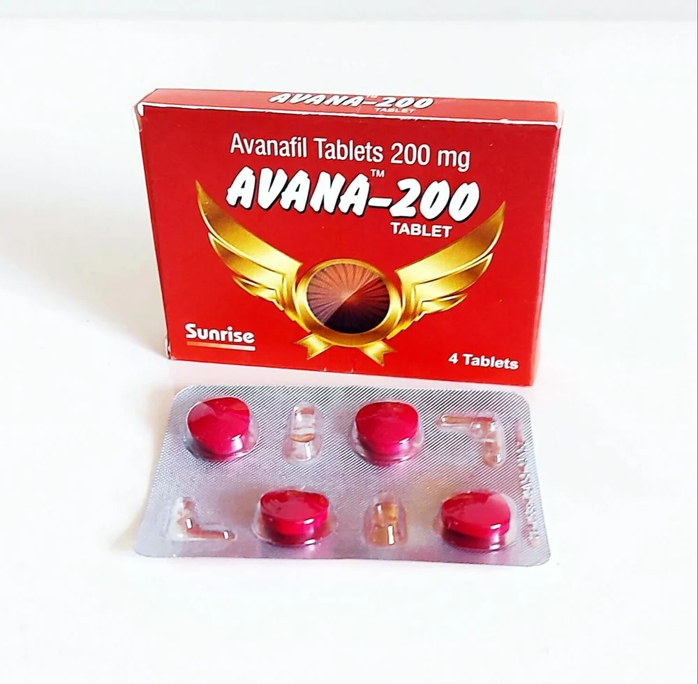 Avana 200mg Tablet — Avanafil 200 mg