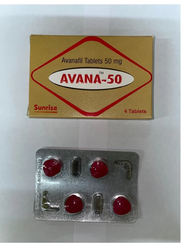 Avana 50mg Tablet — Avanafil 50 mg